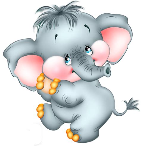 Cute Cartoon Elephant Free Png Picture Cartoon Elephant Elephant