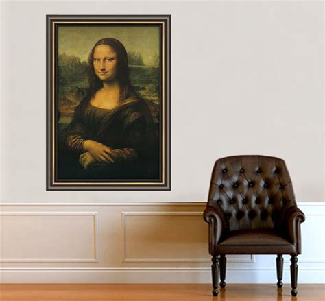 Mona Lisa Framed Canvas Art