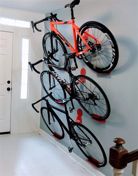 Ceiling lift for safety purpose. Decoration:Parkis Bike Lift Stylish Bike Wall Mount Bike ...