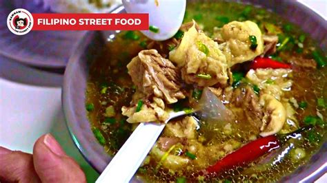 Filipino Street Food Braised Beef Stew In Clear Soup Quiapo Manila