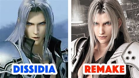 In final fantasy 7 remake, reno is a rare boss that pits cloud without a party against a single enemy. SEPHIROTH FINAL FANTASY 7 REMAKE vs. DISSIDIA vs ADVENT ...
