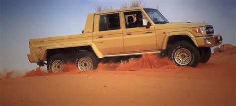 Toyota Land Cruiser 6x6 Is Invincibility Taken To The Next Level