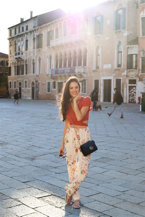 Fall Florals In Italy Italy Outfits Italian Outfits