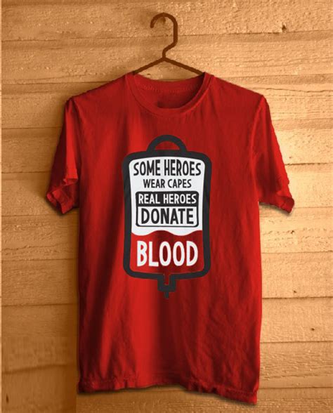 Limited Edition Blood Donation Red T Shirt