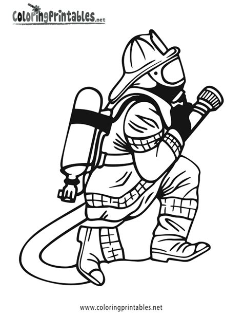 If you love this page then please share it with your friends on facebook, twitter, and other social media sites. Firefighter Coloring Pages - GetColoringPages.com