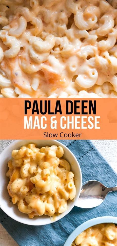 Cover and cook on low for 8 hours or until beef is tender. Paula Deen's Mac and Cheese recipe is one of my favorite ...