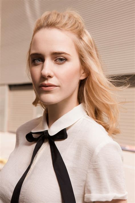 Rachel Brosnahan Will Try Anything When It Comes To Coloring Her Naturally Blonde Hair
