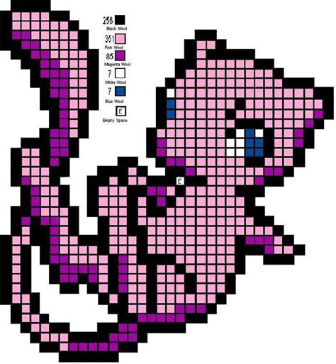 All your favorite pokemon in one place from the first to the eighth generation pixel. Minecraft: Making Pixel Art Easy - Mew the Pokemon by ...