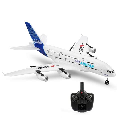 A380 Airbus Toys Rc Airplane With Music Lights Large Electric Remote
