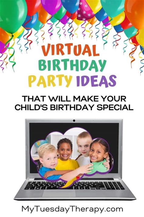 How to throw a great zoom party for your kid's birthday party during a pandemic is…not a sentence i ever thought i would write. Virtual Birthday Party Ideas For Kids - Special Time With ...