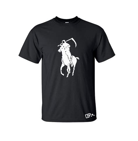 Grim Reaper Polo T Shirt By Dope Premium Etsy
