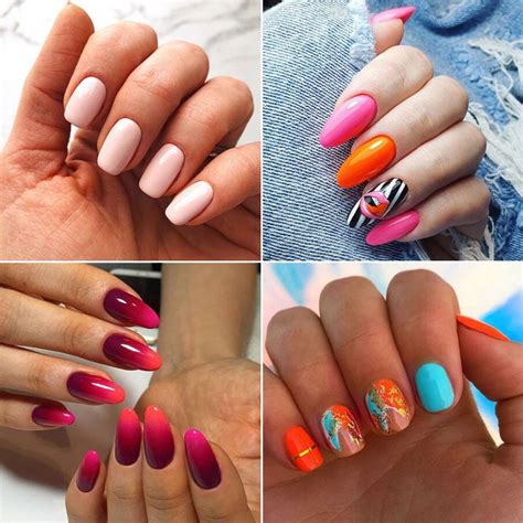125 Cute Summer Nail Designs Colorful Ideas Trends And Art 2020 Round Nails Nail Designs