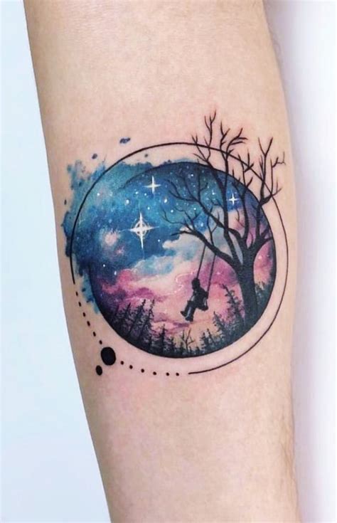 40 Cute Watercolor Tattoo Designs And Ideas For Temporary Use Cartoon