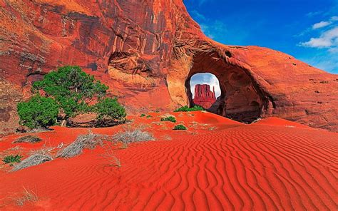 1024x768px Free Download Red Sand Rocks Desert