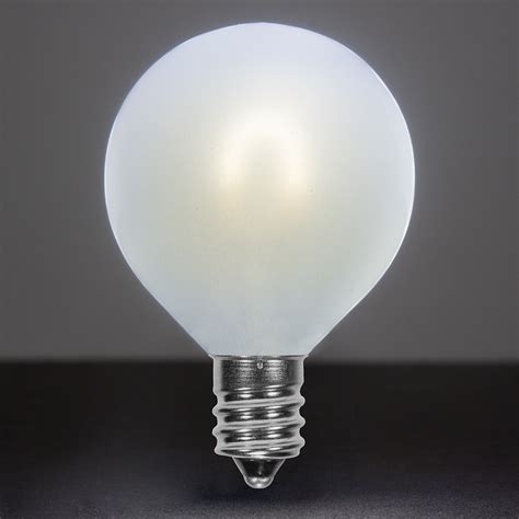 G50 Cool White Glass Flexfilament Tm Led Edison Bulb Satin