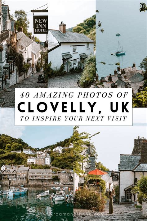 The Front Cover Of A Book With Photos Of Clovely Uk To Inspire Your