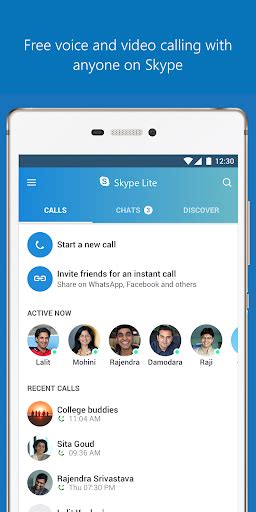 All you need is a reliable internet connection to use skype, so that you can stay connected with your loved ones from many locations. Skype Lite - Free Video Call & Chat Free Download for PC ...
