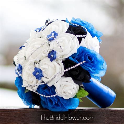 Wedding Color Black And Blue Ideas Perfect Blue Wedding Bouquet