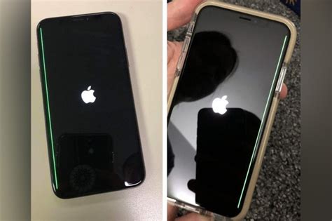 Iphone X Users Reporting Green Line On Oled Display Crackling Or