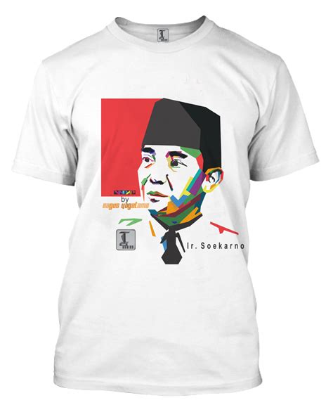 Jual Kaos Dan Karya Desain Wpap Kaos Wpap Soekarno