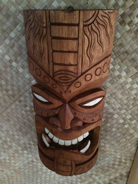 New Fang Tiki Mask Bar Mug Hawaii Smokin Tikis Hawaii Fx Tiki Tattoo Tiki Statues Tiki Mask