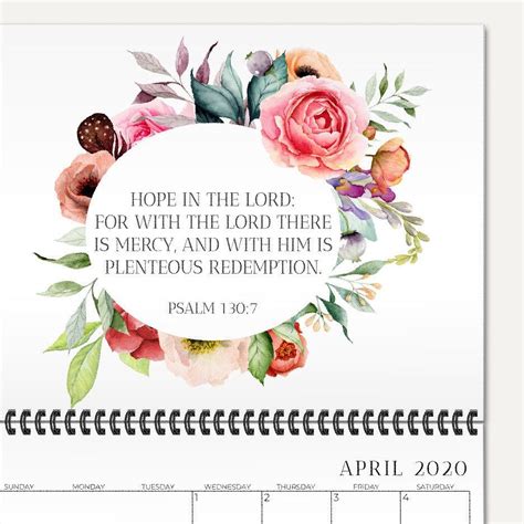 Christian Wall Calendar 2021 Yearmon