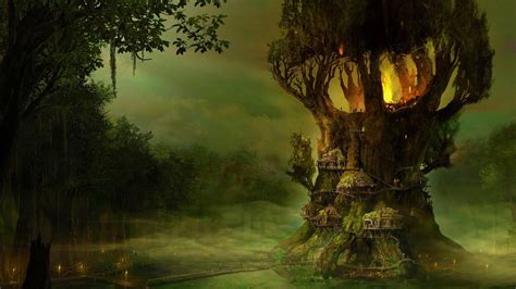 Elven Forest Wallpapers Top Free Elven Forest Backgrounds