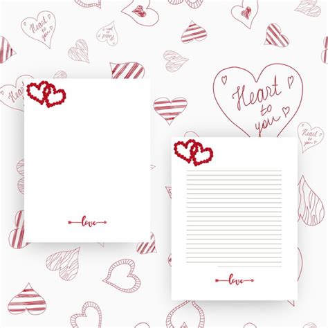 Papel De Carta Dia Dos Namorados Letter Para Imprimir Elo