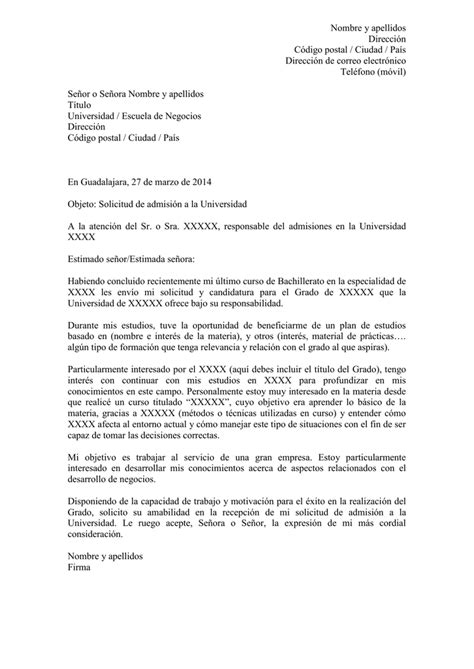 Ejemplo De Carta Formal Universidad U Soalan Porn Sex Picture