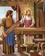 Jesus the Carpenter P Catholic Picture Print - Etsy