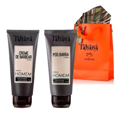 Kit Crema Afeitar After Shave Productos Natura Homem Env O Gratis