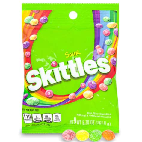 Skittles Sour Candy 12 161 G Sourest Candy Canada Candyonlineca