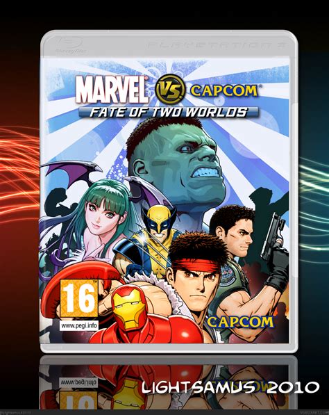 Marvel Vs Capcom 3 Fate Of Two Worlds Playstation 3 Box