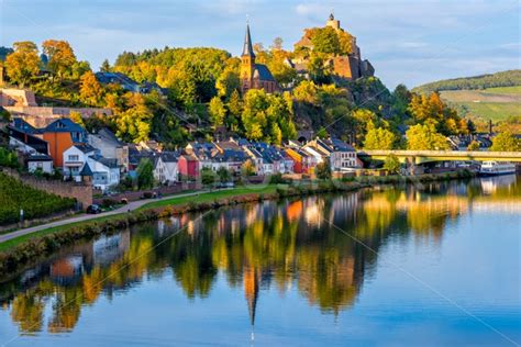 Study programmes and research topics almost with its project 'transform4europe' and together with partners from six european countries, saarland. Saarburg town on Saar river, Saarland, Germany ...