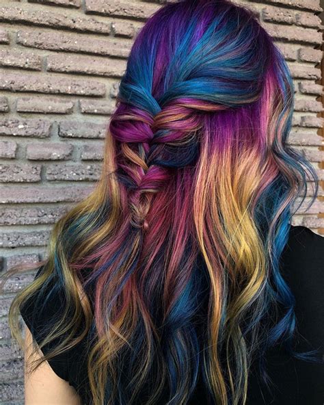 Amzing Hair Colors And Ideas For Women 2019 Hair Styles Cool Hair Color Oil Slick Hair