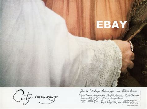 Sexy Charlotte Alexandra Contes Immoraux Borowczyk Vintage Photo N Ebay