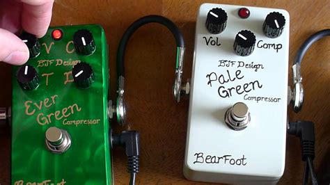 Bearfoot Fx Pale Green Compressor And Evergreen Compressor Youtube
