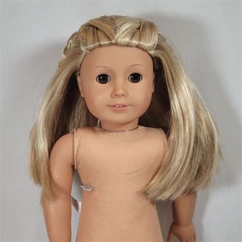 18 American Girl Doll 2003 Goty Kailey Hopkins Blonde Streaked Hair~brown Eyes Ebay