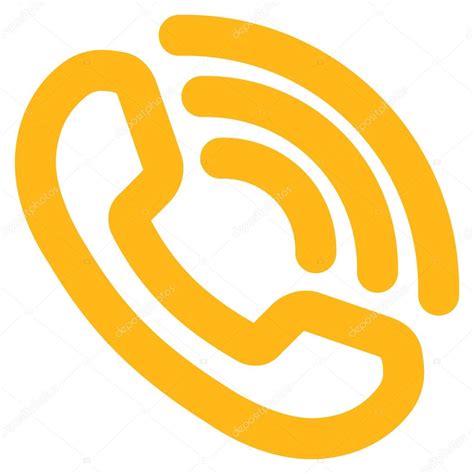 Phone Ring Stroke Vector Icon — Stock Vector © Ahasoft 119705734