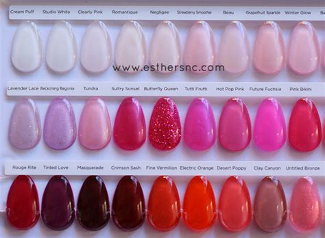 Cnd Shellac Color Collections