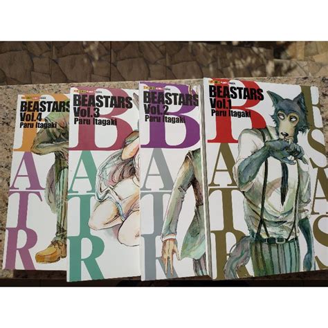 Mangá Beastars Volume 123 E 4 Shopee Brasil