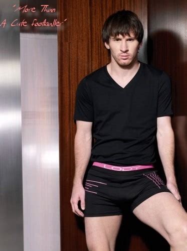 Lionel Messi More Than A Cute Footballer Lionel Messi’s Photo Session For Lody Underwear