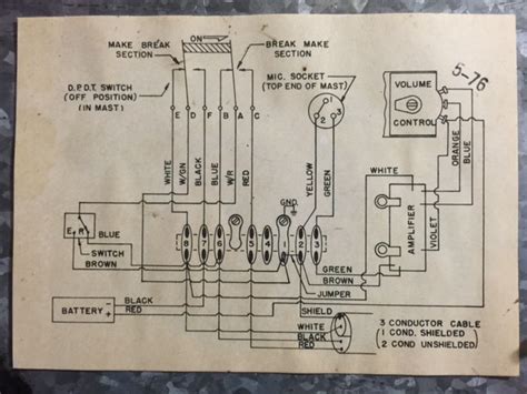 Astatic Microphone Wiring Diagram