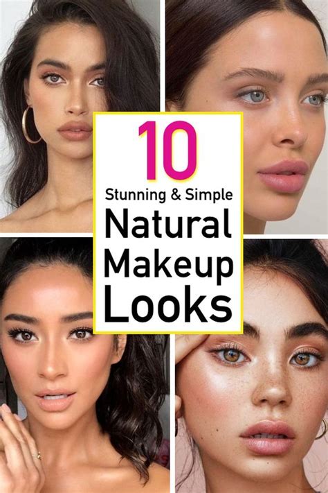 Easy Natural Makeup Look For Beginners Tutorial Pics