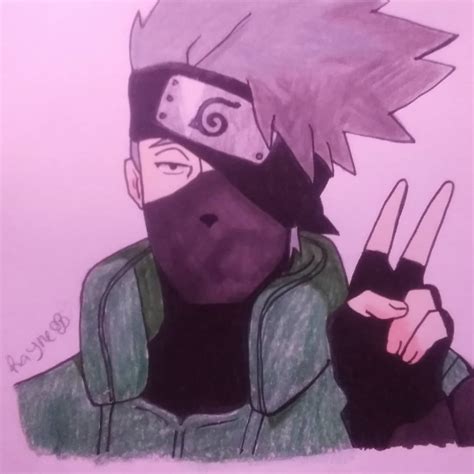 Kakashi Drawing 4 By Lilbbybear On Deviantart