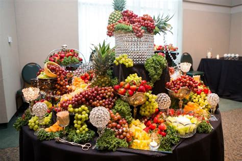 A Table Topped With Lots Of Different Types Of Fruits And Veggies On