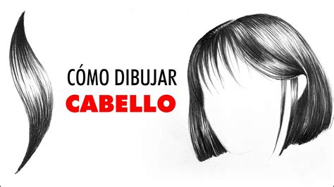 Cómo Dibujar Cabello How To Draw Hair Youtube