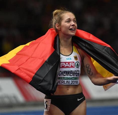 She won gold in the 200 metres at the 2015 european junior championships. Gina Lückenkemper hüpft und weint: Mit Power zu EM-Silber ...
