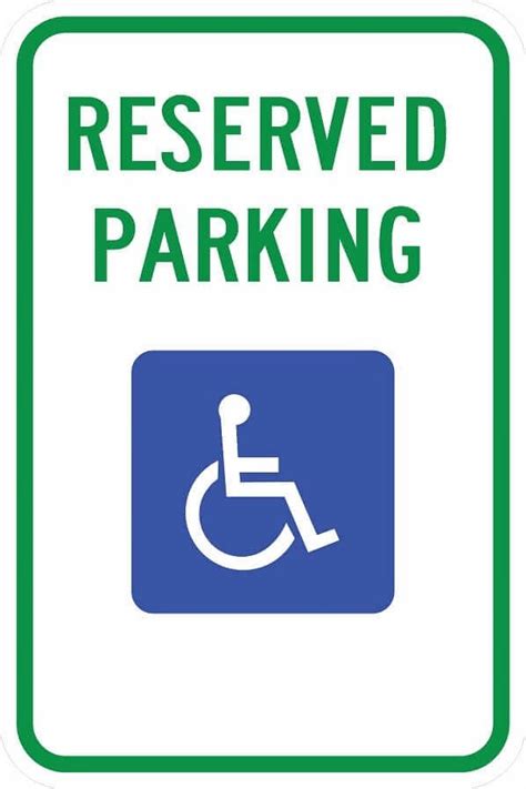 Traffic Signs Oregon Handicap Parking Sign R7 8 Or Road Signs