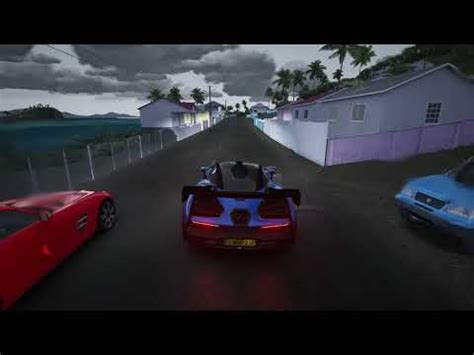 Assetto Corsa Mclaren Senna Rain Gameplay On Island Youtube